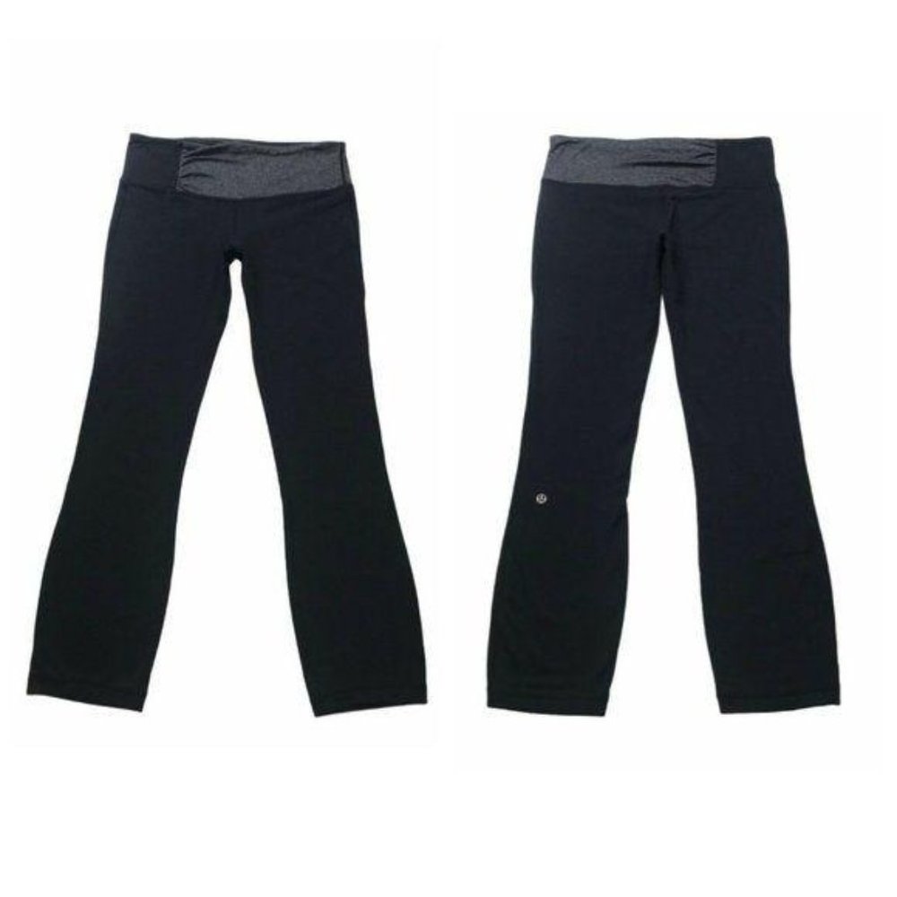 Lululemon Ankle Ruched Waist Yoga Leggings Pants